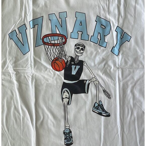 New VZNARY Basketball VZN X Baby Jet T-Shirt (3 Year Anniversary) Men's SIZE M - Picture 5 of 7